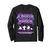South Park Goth Kids Make Life More Miserable Funny Cartoon Maglia a Manica