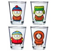 South Park Graffiti Caratteri Inscatolato Mini Vetro Set, 4-Pack, 44.4ml
