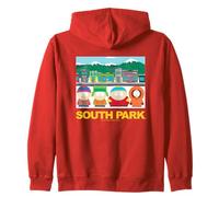 South Park Group Town Felpa con Cappuccio