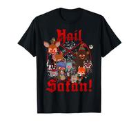 South Park Hail Satan! Evil Woodland Animals Pentagram Maglietta