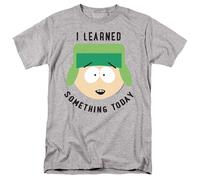 South Park - Ho Imparato Qualcosa Oggi - T-Shirt Unisex Adulti - Grigio