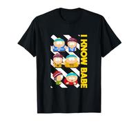South Park I Know Babe Character Box Up Maglietta