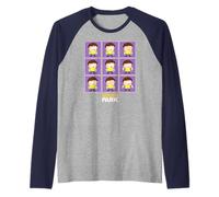 South Park Jimmy Pop Art Poses Funny Cartoon Maglia con Maniche Raglan