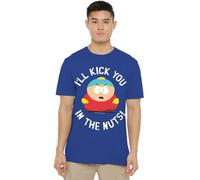 South Park Kick You in The Nuts T-Shirt Unisex, Blu Reale, XL