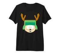 South Park Kyle Christmas Reindeer Antlers Maglietta Premium