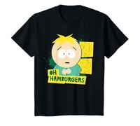 South Park Kyle Hamburgers Commedia Shock Pose Cartoon Retro Maglietta