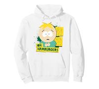 South Park Kyle Hamburgers Commedia Shock Pose Retro Cartoon Felpa con Cappuccio