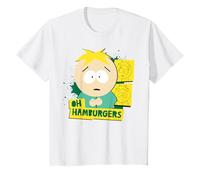 South Park Kyle Hamburgers Commedia Shock Pose Retro Cartoon Maglietta