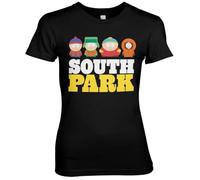 South Park Licenza Ufficiale Donna Maglietta (Nero), M