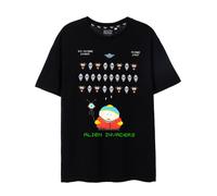South Park Nero Alien Invaders T-shirt a maniche corte Uomini