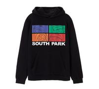 South Park Nero Coloured Blocks Felpa Uomini