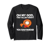 South Park Oh mio Dio hanno ucciso Kenny! Maglia a Manica