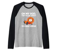 South Park Oh Mio Dio, Hanno Ucciso Kenny! Maglia con Maniche Raglan