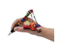 South Park Penna a sfera con 2 personaggi da collezione, penna dal design della serie cult, ideale per i fan, multicolore, taglia unica