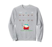 South Park Pixel Eric Art Alien Invaders Comic Design Regali Felpa