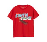 South Park Rosso Season's Greetings T-shirt a maniche corte Uomini