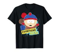 South Park Stan Marsh Everything Sucks Angry Stan Faces Maglietta