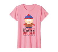 South Park Stan Puberty Maglietta, Donna, Rosa, S