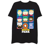 South Park T-Shirt del Gruppo di Personaggi-Kenny, Eric, Stan, Kyln, Chef, Nero, S Uomo