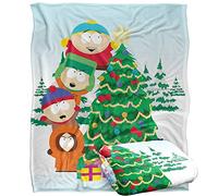 South Park The Boys Decorating Tree Coperta super morbida al tatto setoso - 152 x 127 cm