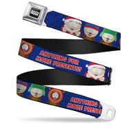 `South Park Title Logo Full Color Black/White - 1.0`` Seatbelt Belt... ACC NUOVO
