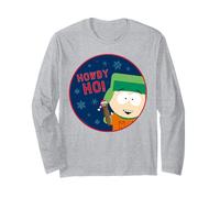 South Park Xmas Kyle Mr Hankey Santa Christmas, Commedia retrò Maglia a Manica