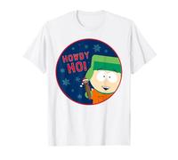 South Park Xmas Kyle Mr Hankey Santa Christmas, Commedia retrò Maglietta