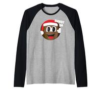 South Park Xmas Mr Hankey Christmas Poo Howdy Comic Classic Maglia con Maniche Raglan