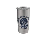 South Philly Panthers Varsity Baseball PAFI383 Bicchiere termico in acciaio inox doppia parete