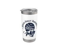 South Philly Panthers Varsity Baseball PAFI383 Bicchiere termico in acciaio inox doppia parete