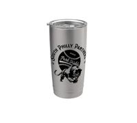 South Philly Panthers Varsity Baseball PAFI384 Bicchiere termico in acciaio inox doppia parete