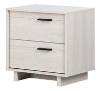 South Shore 11952 Fynn - Comodino a 2 cassetti 0 Rovere invernale