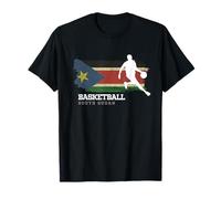 South Sudan Basketball Team B-Ball Uomini Pallacanestro Maglietta