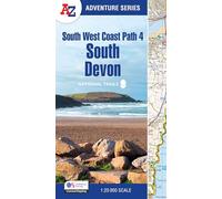 South West Coast Path 4 - South Devon: with Ordnance Survey mapping