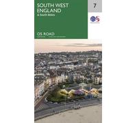 South West England (Map) OS Road Map