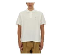 South2 West8 - S/S Polo Shirt - Cotton Pique - - Tops - Uomo - Bianco - M