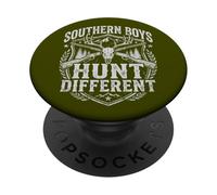 Southern Boys Hunt Different Vintage Hunting Season PopSockets PopGrip Adesivo