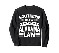 Southern Drawl e Alabama Law Alabama Felpa