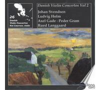Southern Jutland Symphony Orchestra Danish Violin Concertos - Volume 2 (CD)