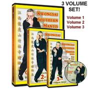 Southern Praying Mantis Kung Fu DVD Set: Volumes One, Two, Three