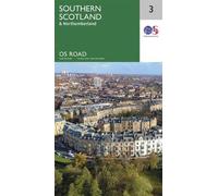 Southern Scotland & Northumberland (Map) OS Road Map