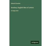 Southey; English Men of Letters: in large print