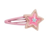 SOUTHJIELING 1/2 pezzi clip a scatto a forma di stella Y2K blocco di colore forcina dolci fatti a mano forcina accessori per donne ragazze