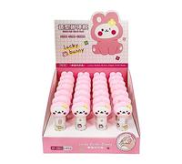 Southjieling Bastoncini di colla in plastica solida con design di cartoni animati per bambini, studenti, ufficio, cancelleria, regalo