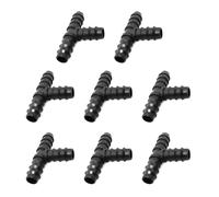 SOUTHJIELING Kit Raccordi Filo spinato irrigazione Goccia per tubi 1/2 Pollici Connettori Filo spinato 16MM Connettore Linea di gocciolamento 8 Pezzi