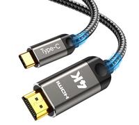 Southlight - Cavo da USB C a HDMI, 2 metri, 4K UHD (compatibile con Thunderbolt 3), compatibile con iPhone 16/15 Pro, MacBook Pro 2018, MacBook Air/iPad Pro 2018, Samsung Galaxy S23/S22/S10/S9