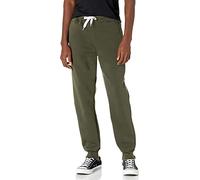 Southpole 1570 Basic Active Fleece Jogger Sweatpants Pile da Uomo, Oliva, M