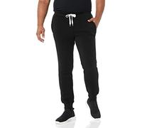Southpole 1570 Basic Active Fleece Jogger Sweatpants Uomo in Pile, Nero, M