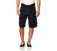 Southpole Men's all-Season Belted Ripstop Basic Cargo Short, Navy/New, 29