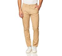 Southpole Men's Flex Stretch Basic Long Chino Pants, Deep Khaki(New), 34X30